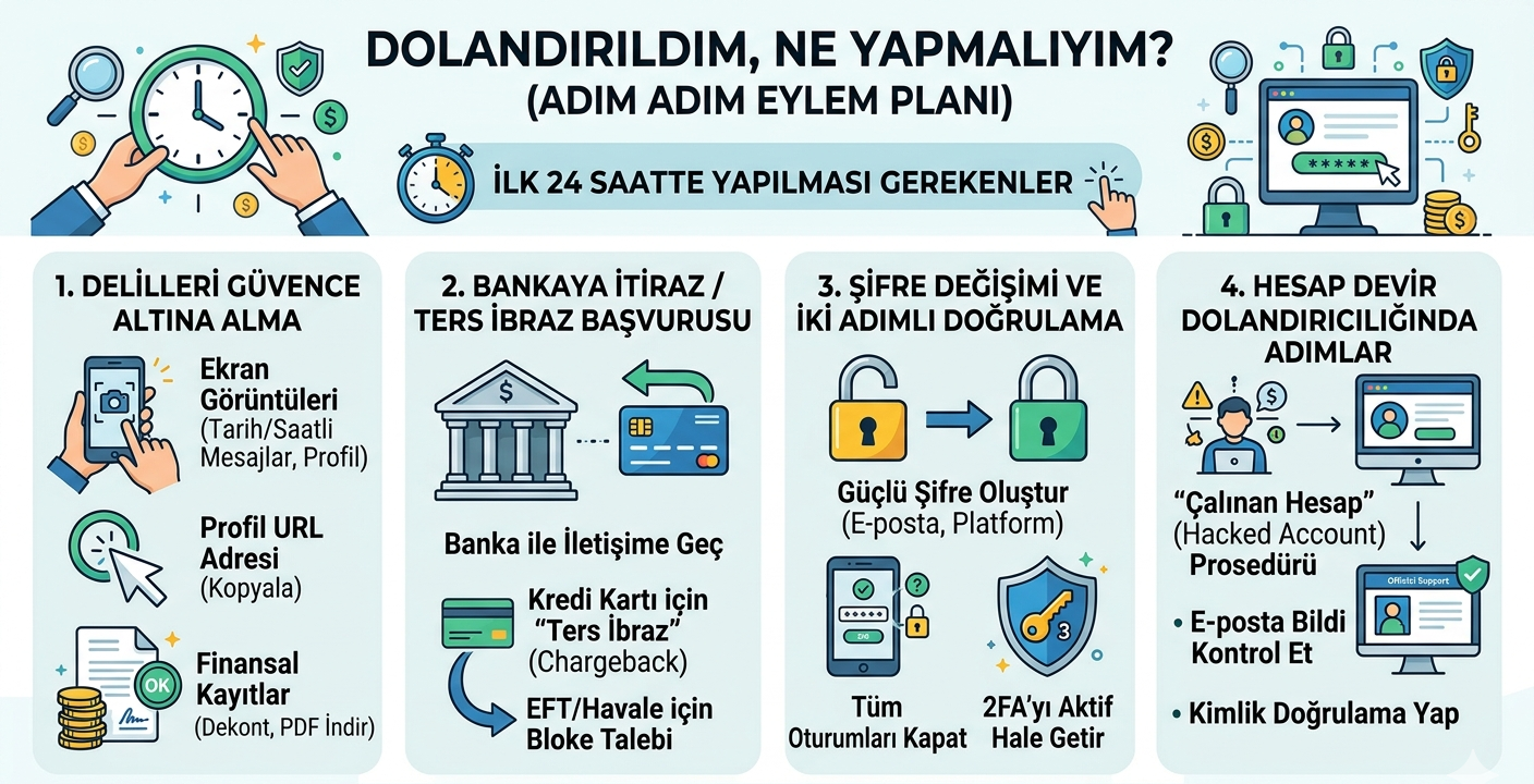 Sosyal medya hesabı dolandırıcılığı