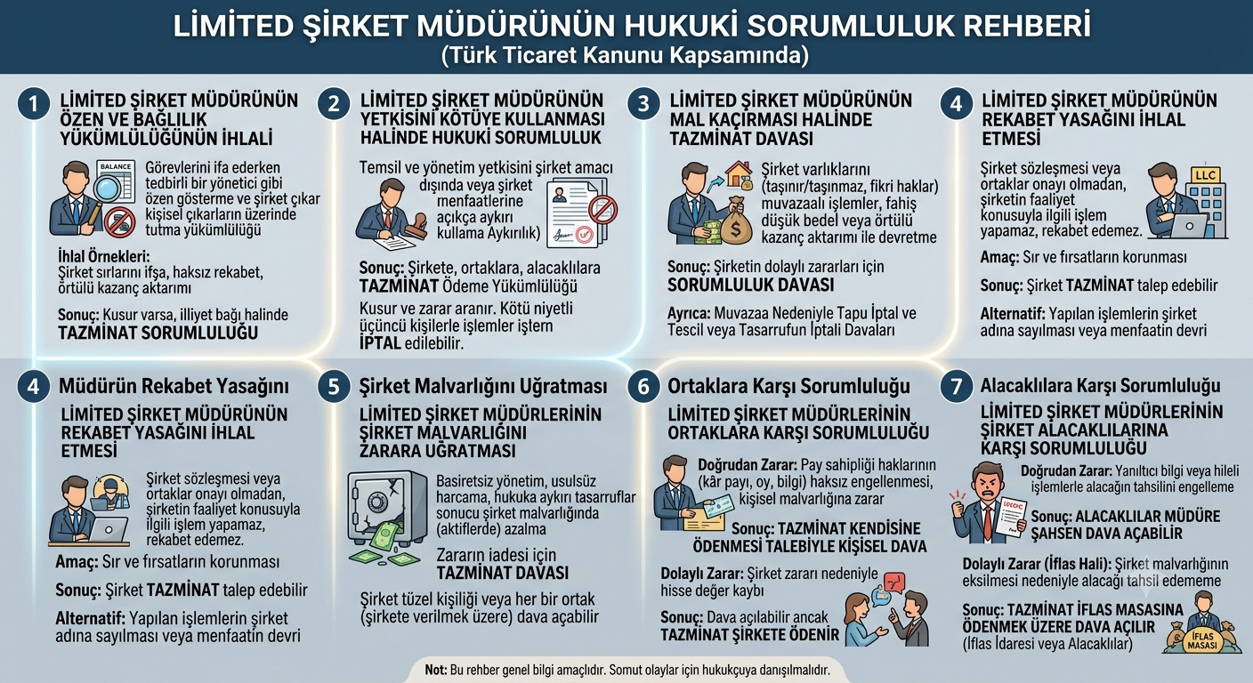 limited-sirketlerde-mudurlere-karsi-sorumluluk-tazminat-davasi
