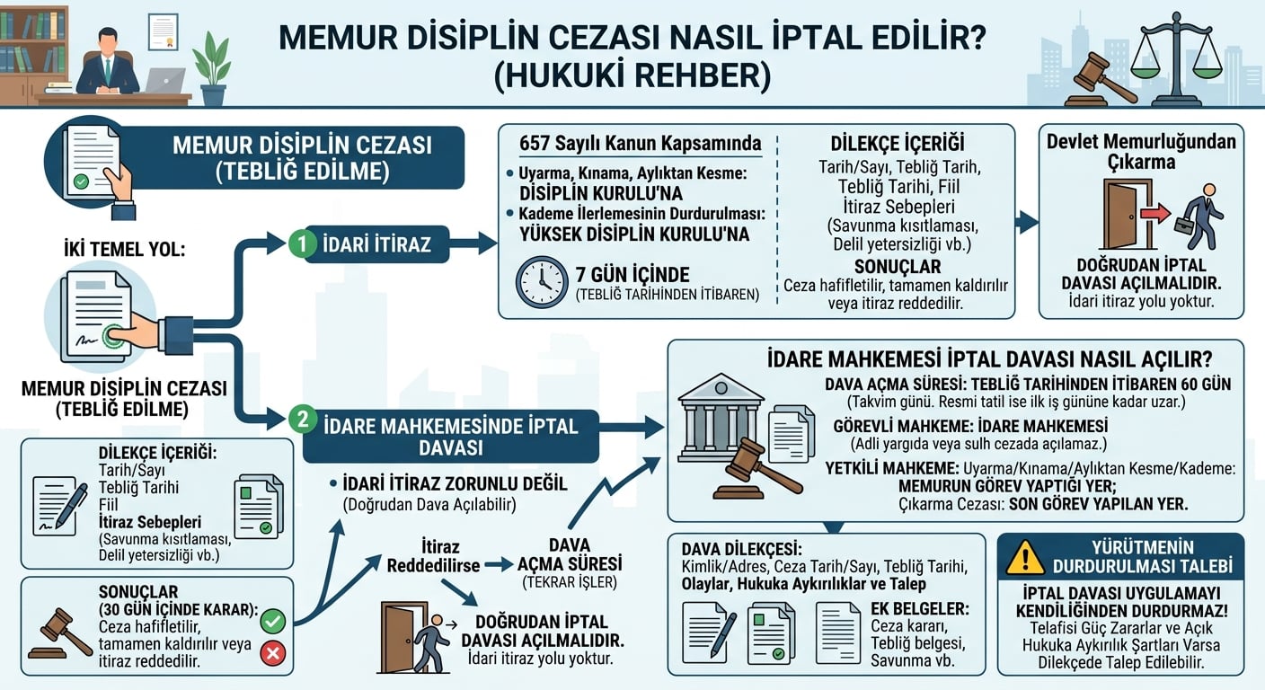 memur-disiplin-cezasi-iptal-davasi